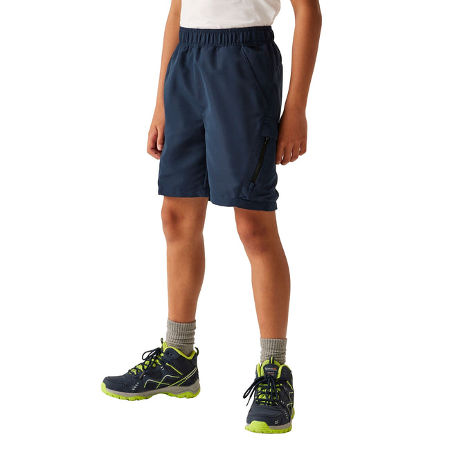 Navy - Lifestyle - Regatta Childrens-Kids Sorcer III Shorts