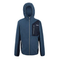 Moonlight Denim-Navy - Front - Regatta Mens Lakewright Full Zip Fleece Jacket