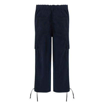 Navy - Back - Regatta Womens-Ladies Shorebella Capri Trousers