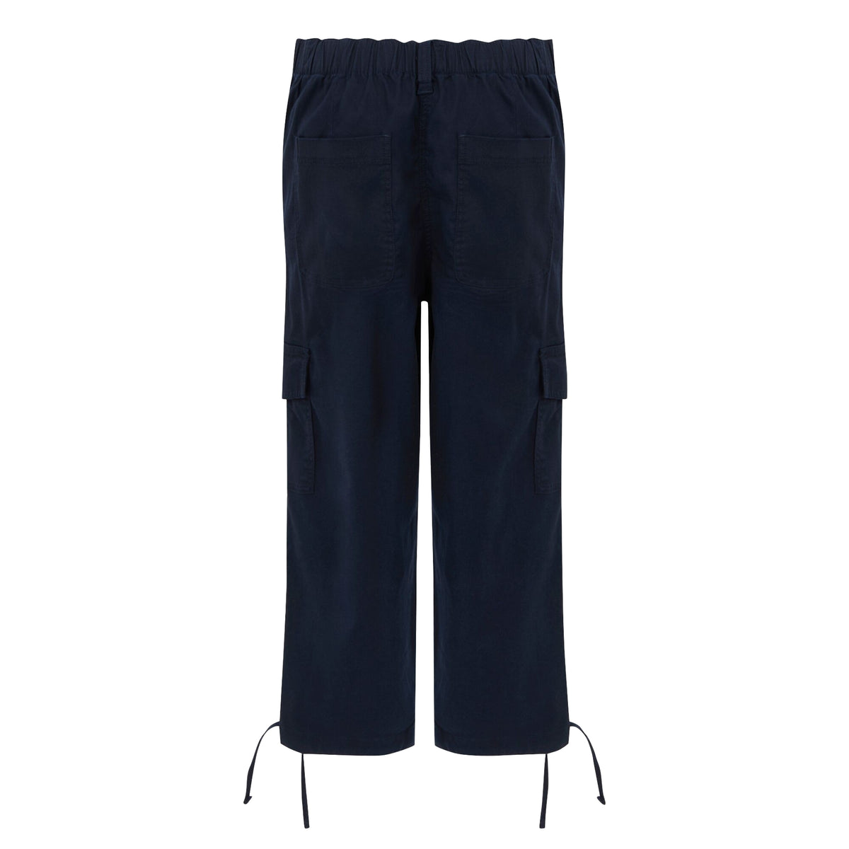 Navy - Back - Regatta Womens-Ladies Shorebella Capri Trousers
