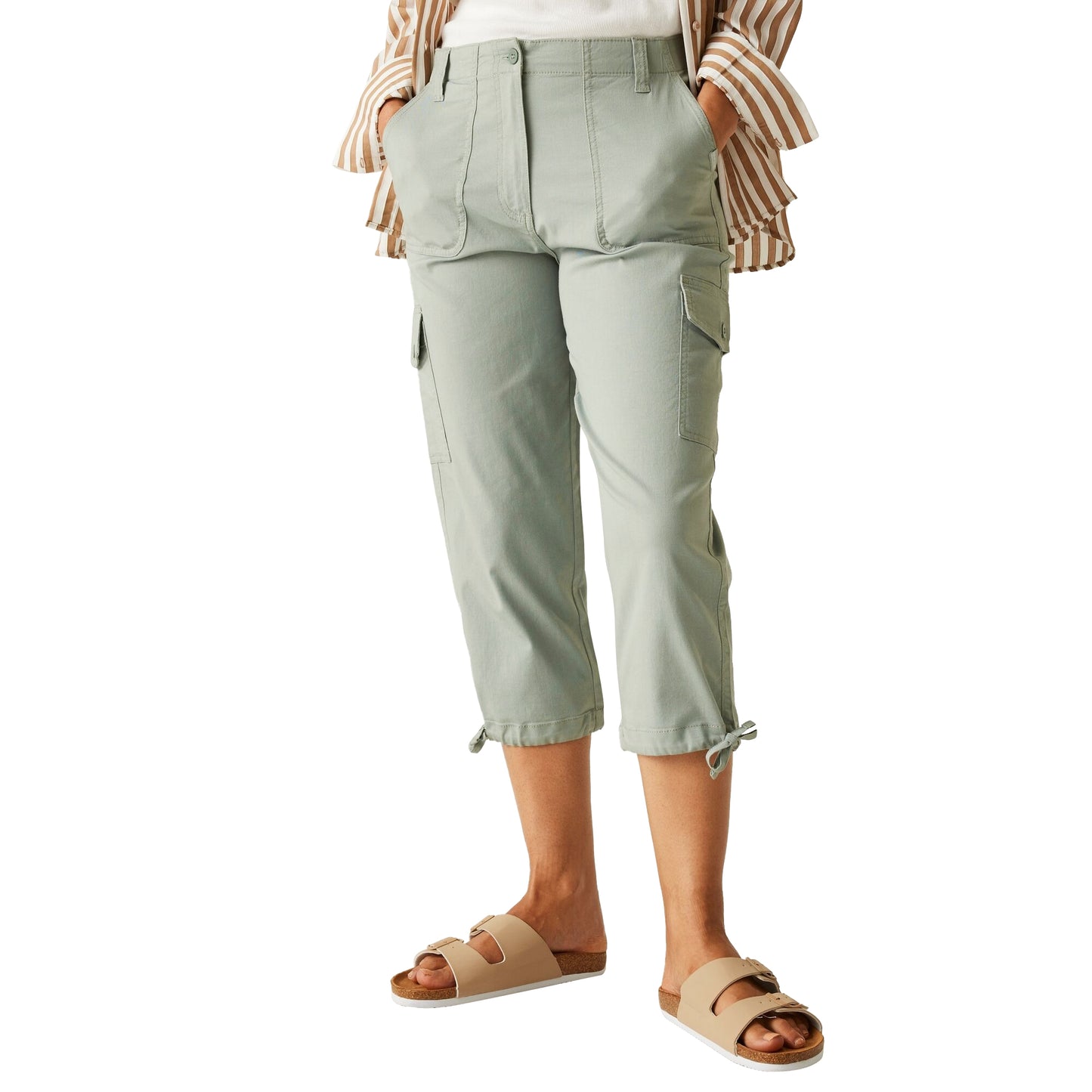 Glacier - Lifestyle - Regatta Womens-Ladies Shorebella Capri Trousers