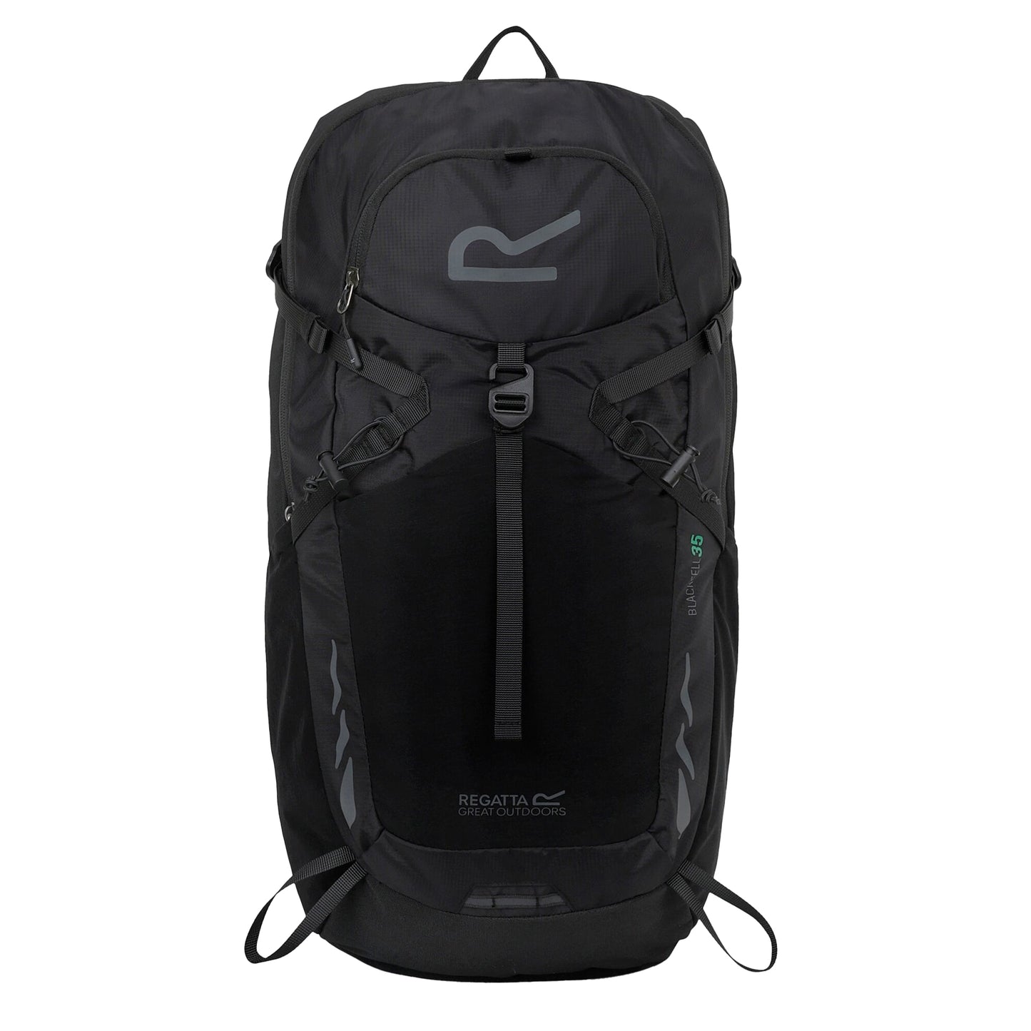 Black - Front - Regatta Blackfell IV 35L Backpack