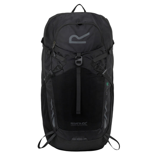 Black - Front - Regatta Blackfell IV 35L Backpack