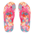 Multicoloured - Front - Regatta Womens-Ladies Catarina Summer Floral Flip Flops
