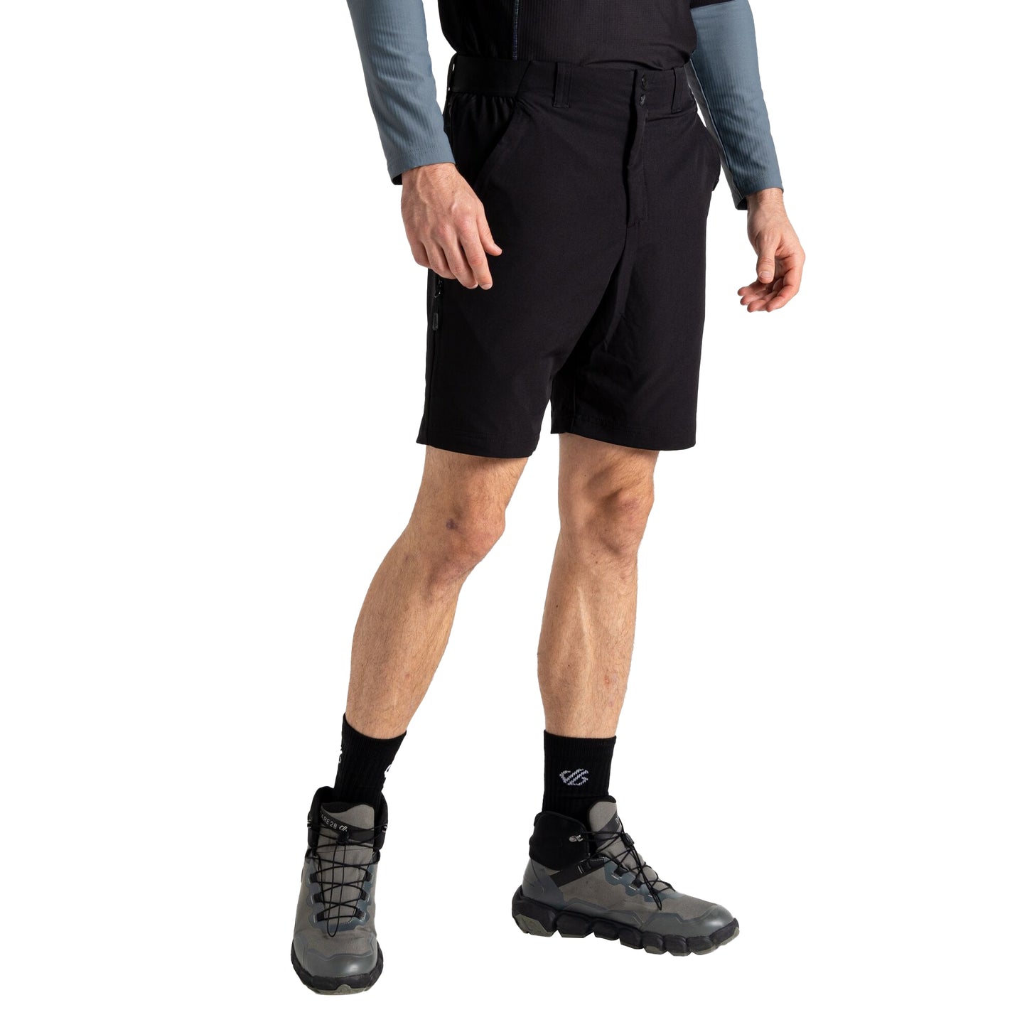 Black - Lifestyle - Dare 2B Mens Torrek II Walking Shorts