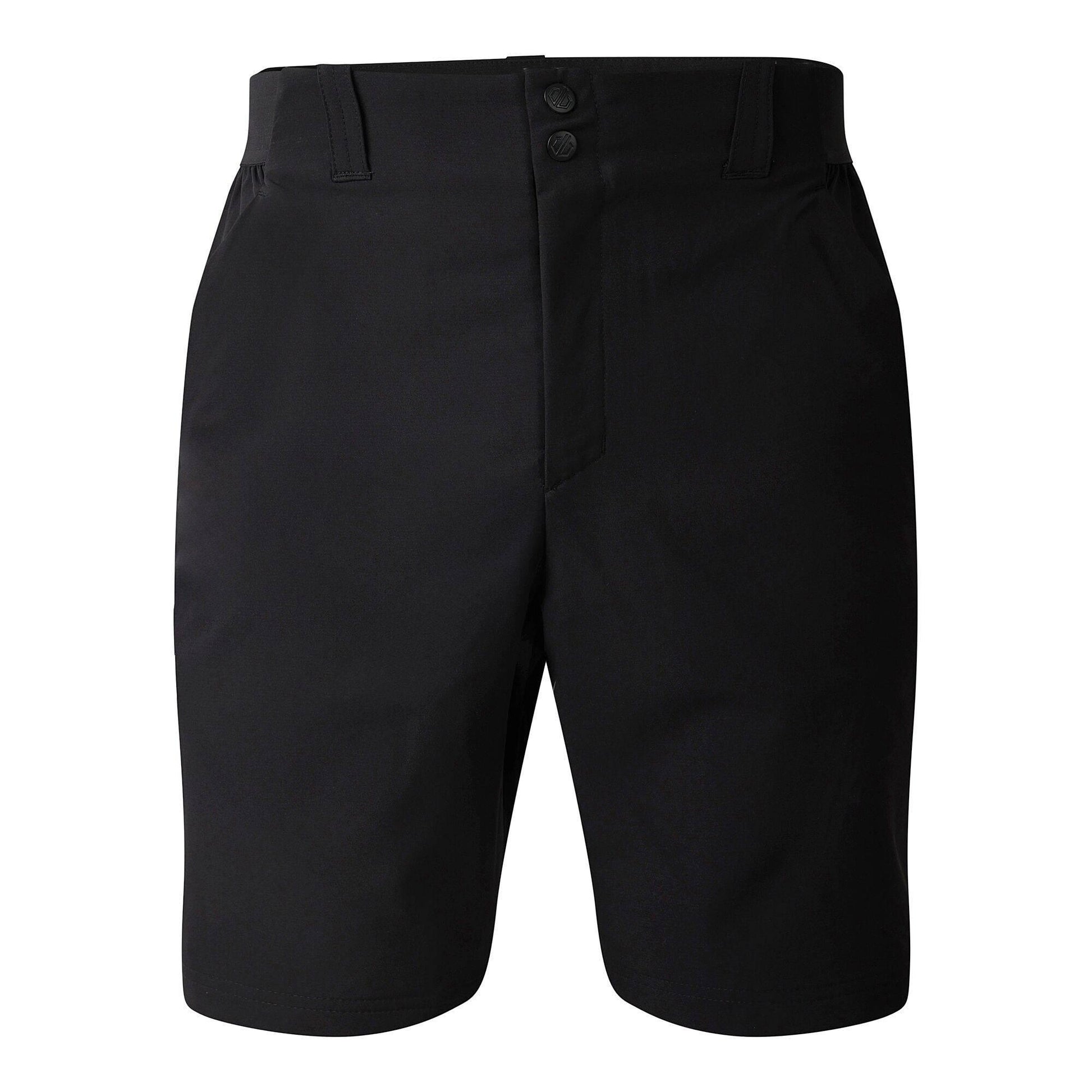 Black - Front - Dare 2B Mens Torrek II Walking Shorts