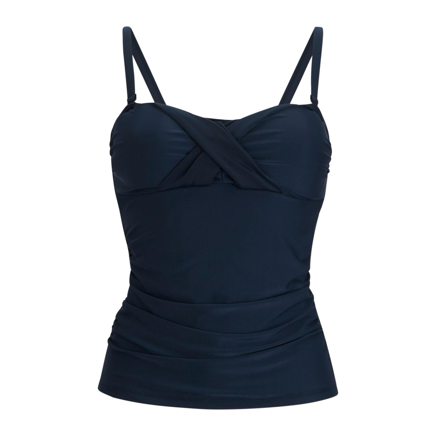 Navy - Front - Regatta Womens-Ladies Aceana III Tankini Top