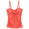 Peach Bloom - Front - Regatta Womens-Ladies Aceana III Tankini Top