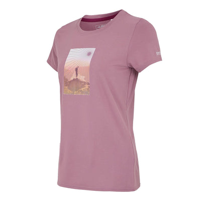 Lilas - Side - Regatta Womens-Ladies Fingal Sunburst Stretch T-Shirt