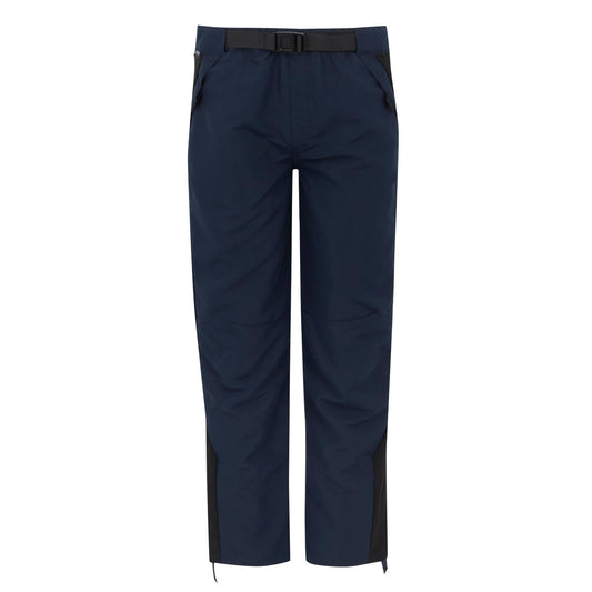 Navy - Front - Regatta Childrens-Kids Hiking Trousers