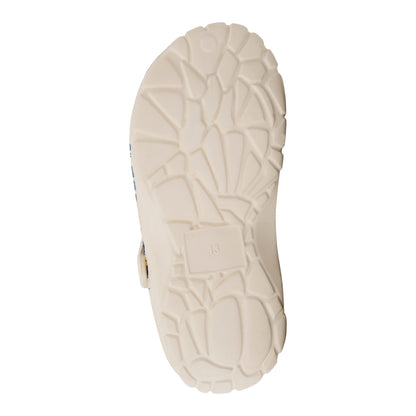 Blue - Lifestyle - Regatta Childrens-Kids Orla Kiely Jasmine Flower Clogs