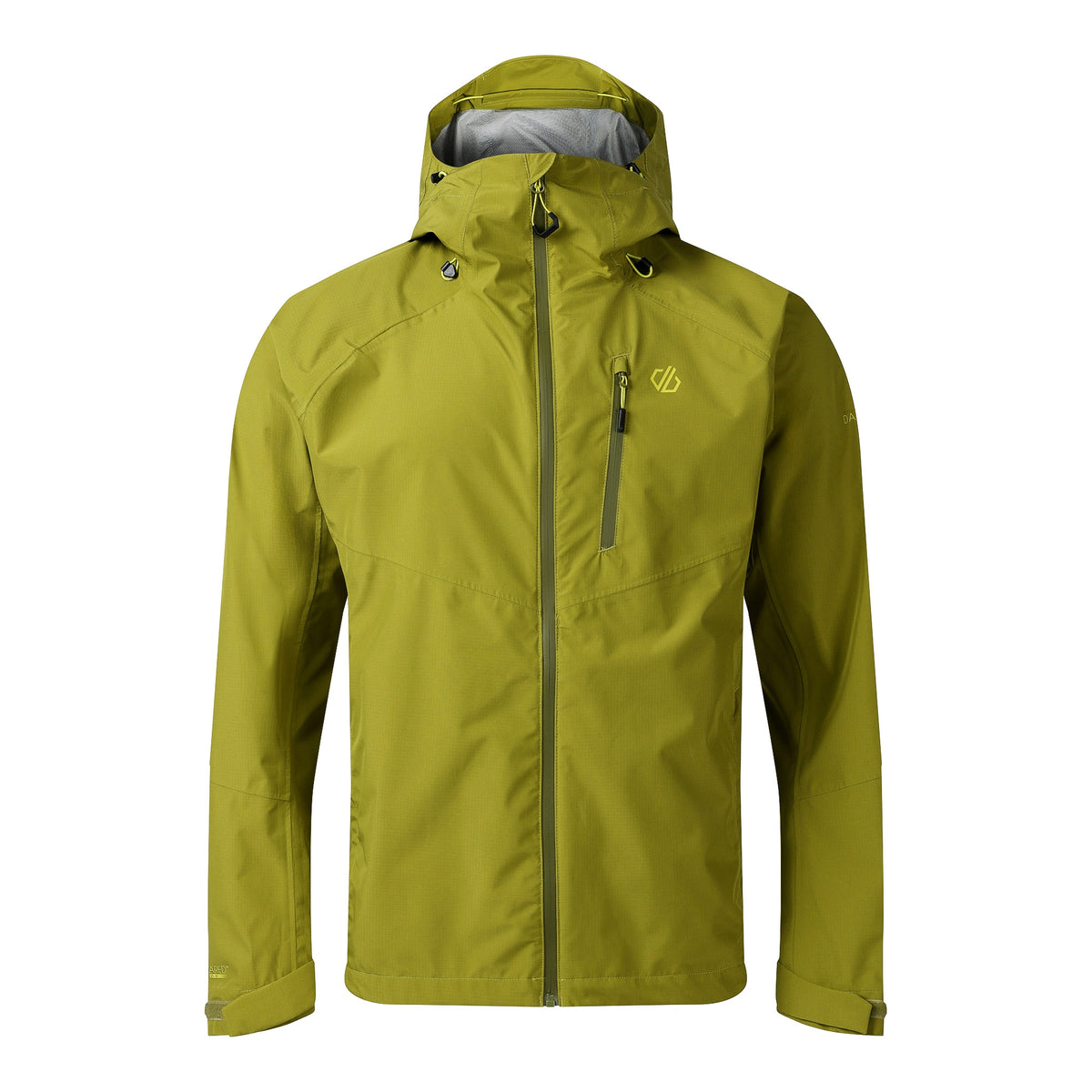Golden Cypress - Front - Dare 2B Mens Breathe Out Waterproof Jacket