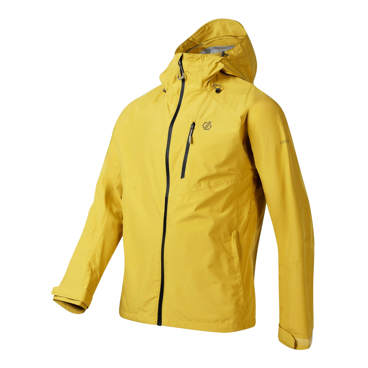 Oil Yellow - Side - Dare 2B Mens Breathe Out Waterproof Jacket