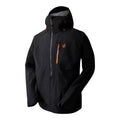 Black - Side - Dare 2B Mens Breathe Out Waterproof Jacket