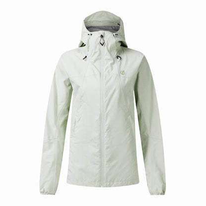 Almond Milk - Front - Dare 2B Womens-Ladies Breathe Easy Waterproof Jacket