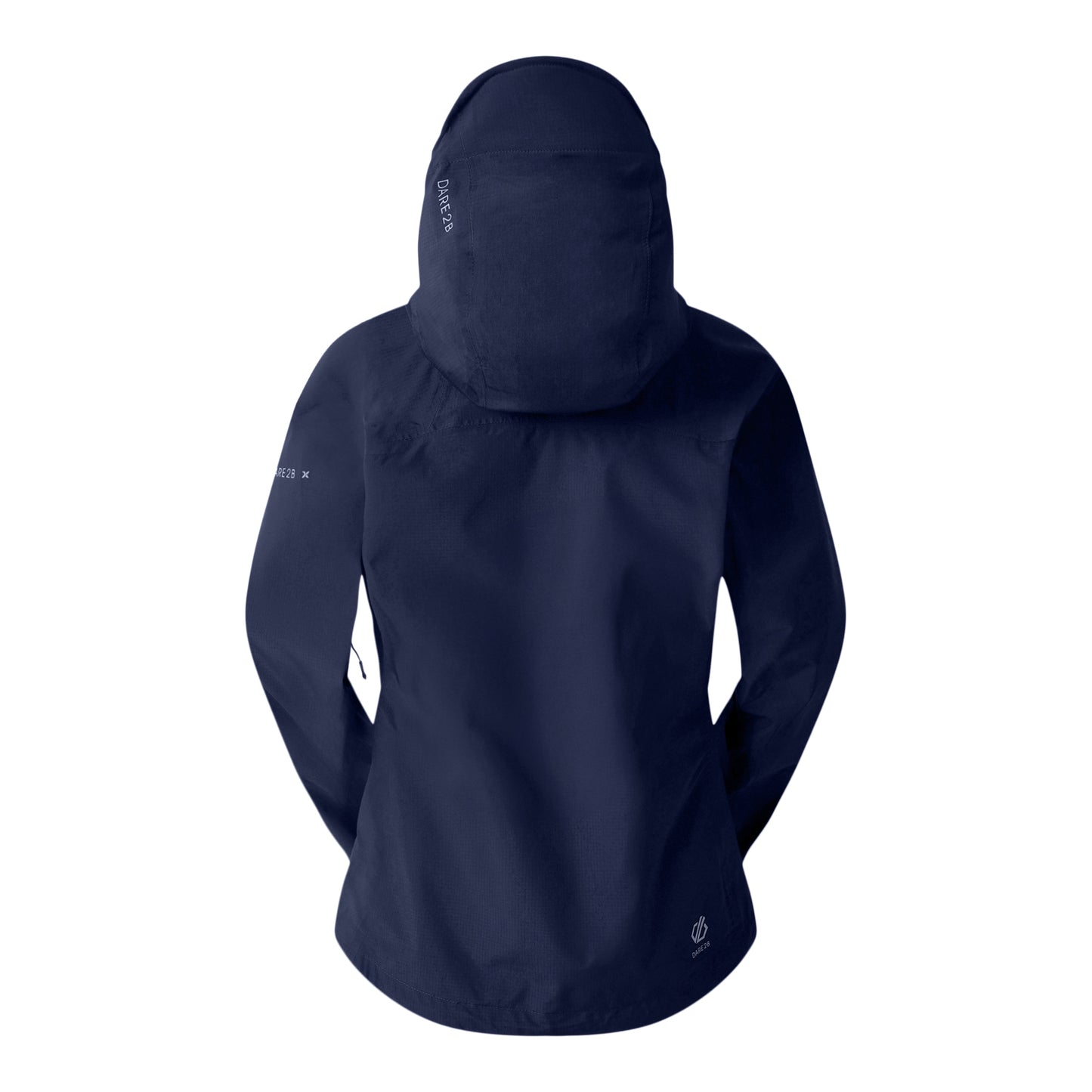 Navy - Back - Dare 2B Womens-Ladies Breathe Easy Waterproof Jacket