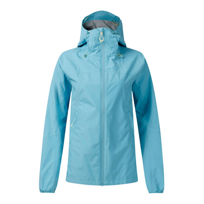 Nordic Blue - Front - Dare 2B Womens-Ladies Breathe Easy Waterproof Jacket