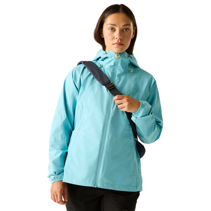 Nordic Blue - Lifestyle - Dare 2B Womens-Ladies Breathe Easy Waterproof Jacket
