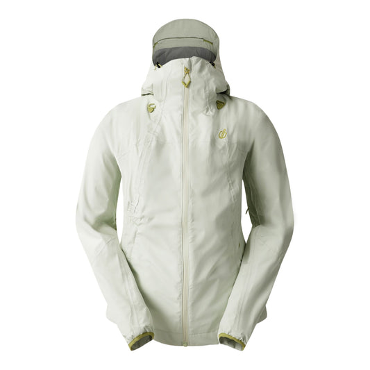 Meadow Haze Mist - Front - Dare 2B Womens-Ladies Breathe Easy Waterproof Jacket