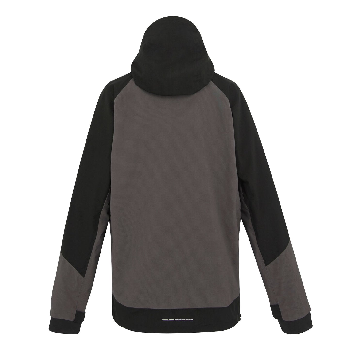 Slate Grey-Black - Back - Regatta Professional Unisex Adult Waterproof Stretch Shell Jacket