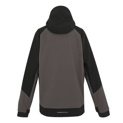 Slate Grey-Black - Back - Regatta Professional Unisex Adult Waterproof Stretch Shell Jacket