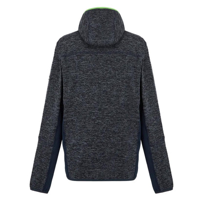 Navy Marl-Navy - Back - Regatta Mens Alven Full Zip Fleece Jacket