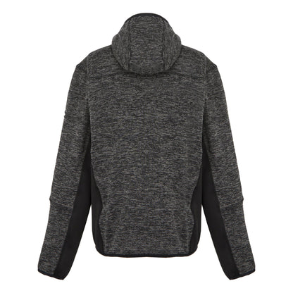 Ash Marl-Black - Back - Regatta Mens Alven Full Zip Fleece Jacket