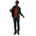 Moonlight Denim-Navy Marl - Side - Regatta Mens Alven Full Zip Fleece Jacket