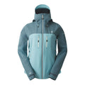 Element Grey-Aquifer - Front - Dare 2B Womens-Ladies Diverging Waterproof Jacket