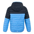 Elysium Blue-Navy - Back - Regatta Childrens-Kids Hillpack III Hooded Jacket