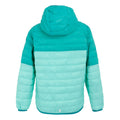 Aruba Blue-Turquoise - Back - Regatta Childrens-Kids Hillpack III Hooded Jacket