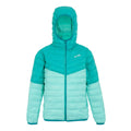 Aruba Blue-Turquoise - Lifestyle - Regatta Childrens-Kids Hillpack III Hooded Jacket