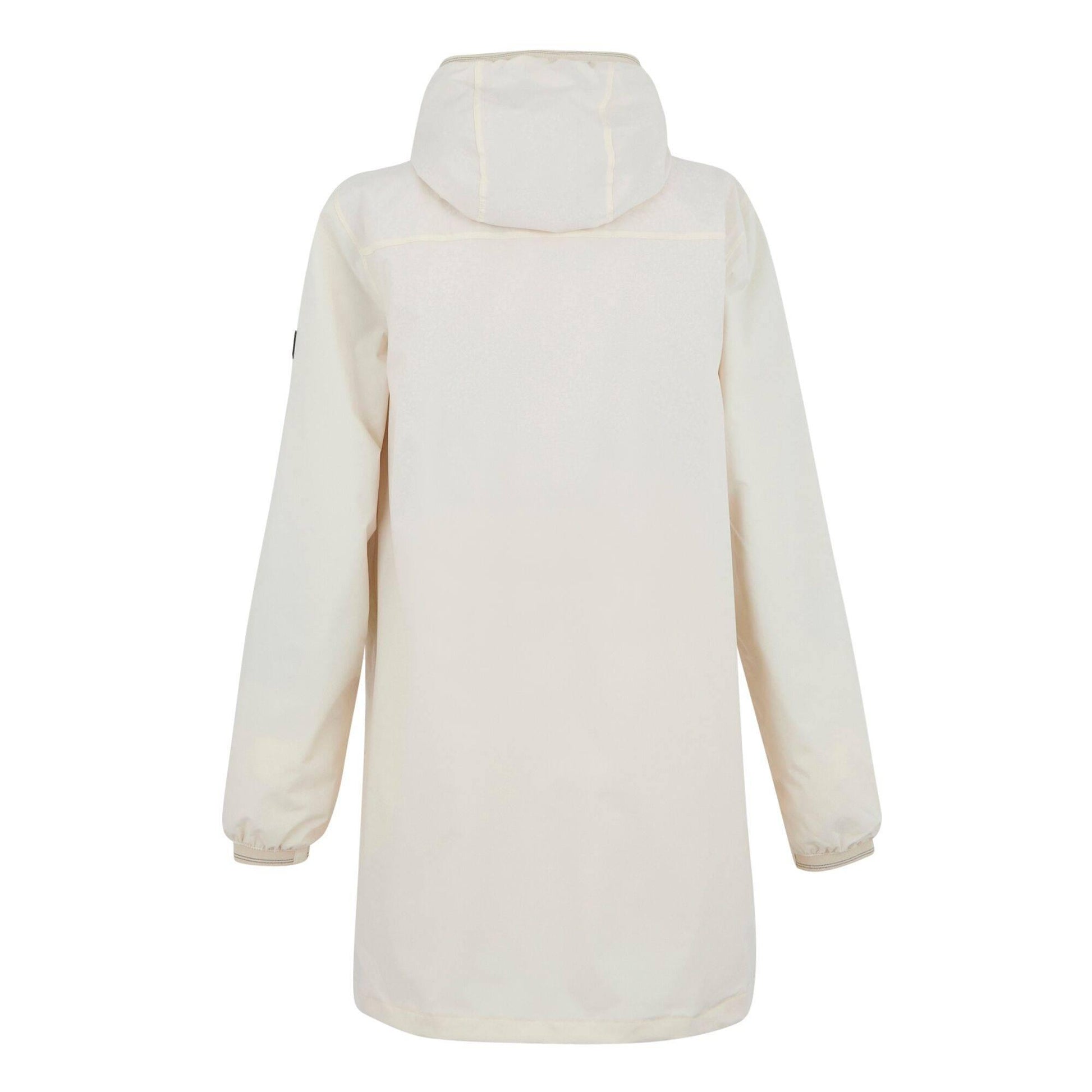 Light Vanilla - Pack Shot - Regatta Womens-Ladies Lioka Waterproof Jacket