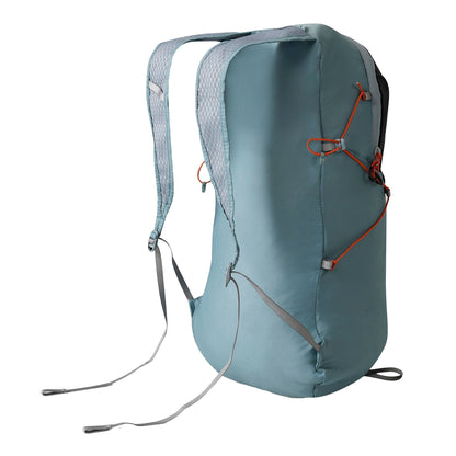 Black-Lead Grey - Back - Dare 2B Packaway 20L Backpack