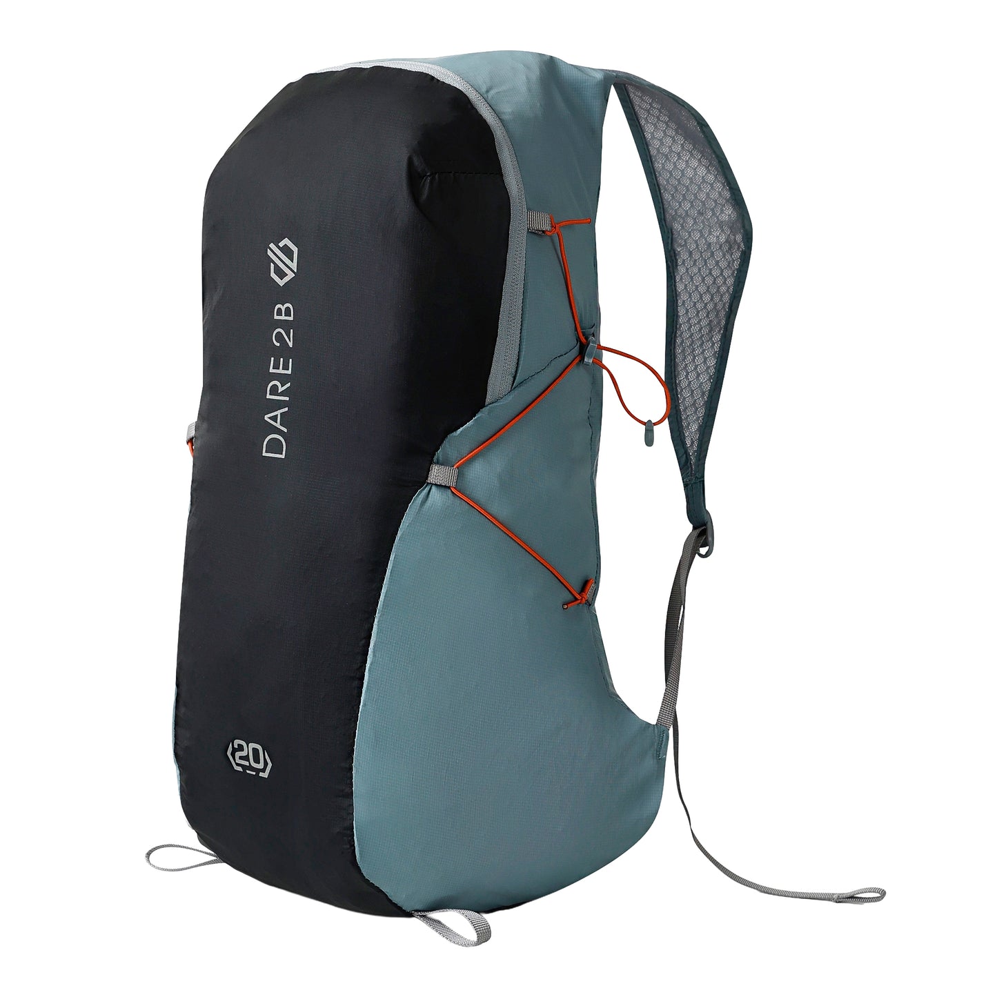 Black-Lead Grey - Side - Dare 2B Packaway 20L Backpack