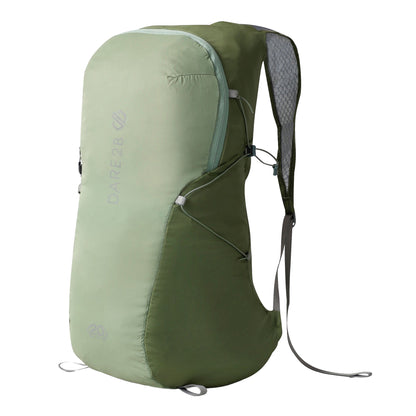 Hedge Green-Olivine Green - Side - Dare 2B Packaway 20L Backpack