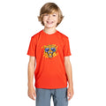 Seville Red - Lifestyle - Dare 2B Childrens-Kids Amuse II Tiger T-Shirt