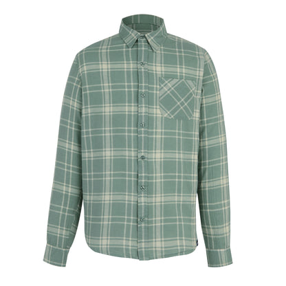 Glacier - Front - Regatta Mens Loran Checked Long-Sleeved Shirt