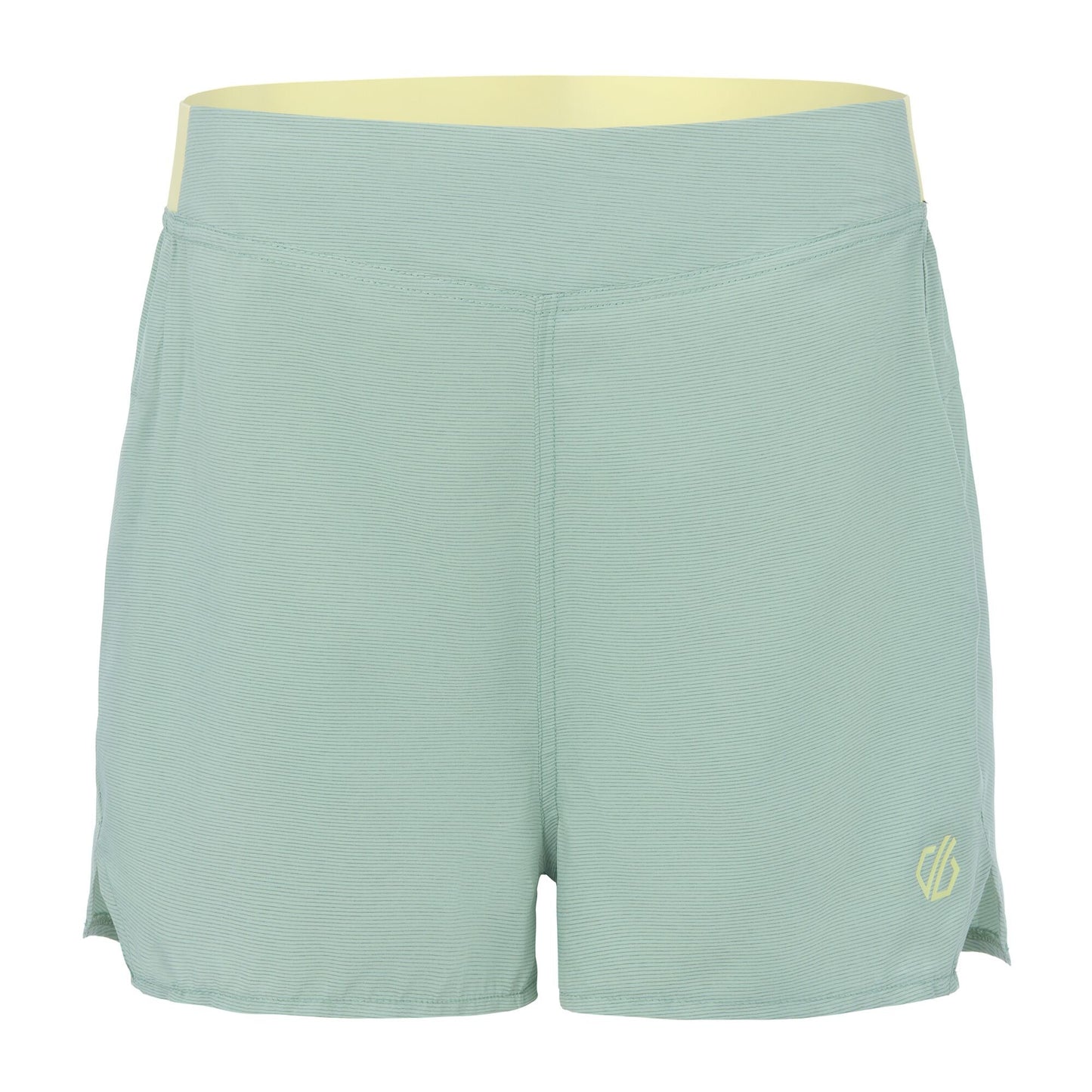 Glacier Green-Wax Yellow - Front - Dare 2B Womens-Ladies Off Trail Shorts