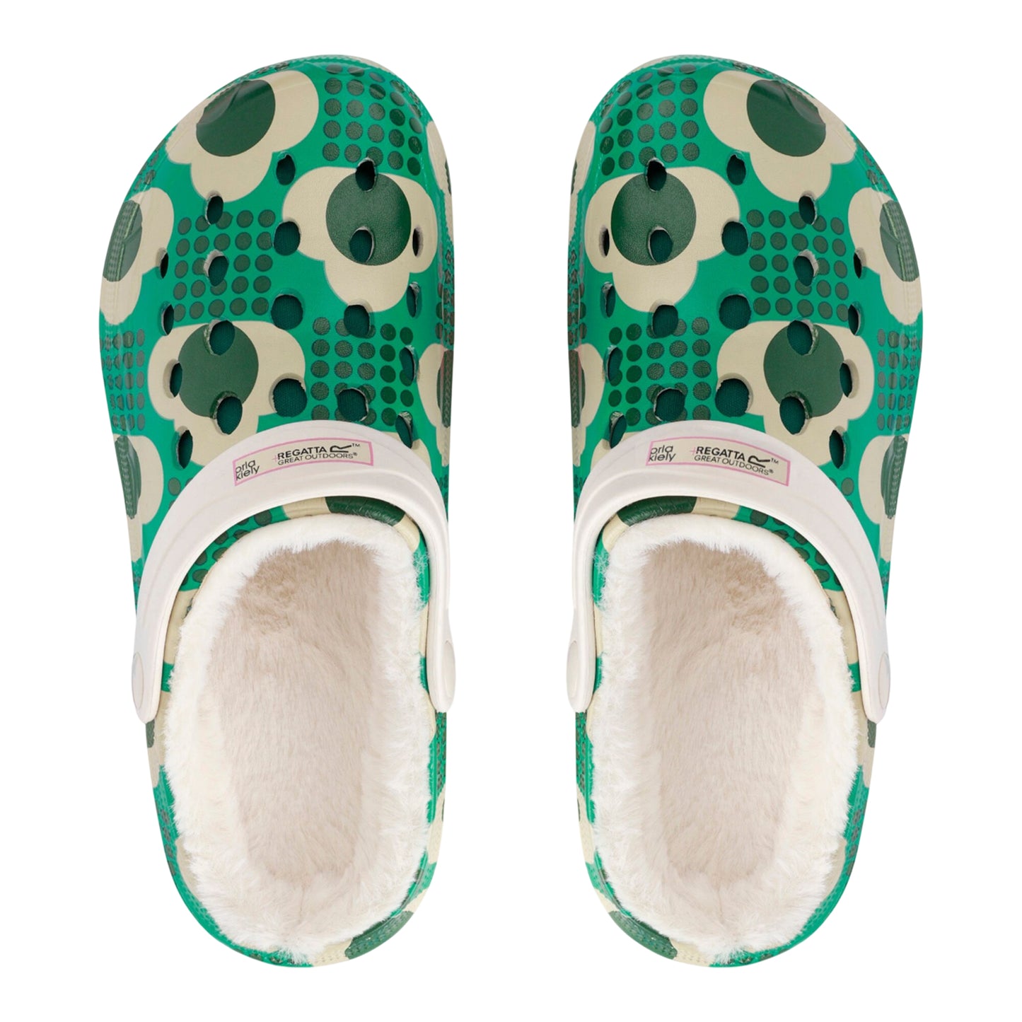 Emerald - Lifestyle - Regatta Womens-Ladies Orla Kiely Rain Cloud Clogs