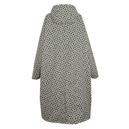 Black - Back - Regatta Womens-Ladies Orla Kiely Jasmine Flower Changing Robe