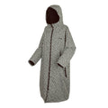 Black - Side - Regatta Womens-Ladies Orla Kiely Jasmine Flower Changing Robe