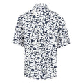 Navy-White - Back - Regatta Womens-Ladies Salise Floral Lightweight Shirt