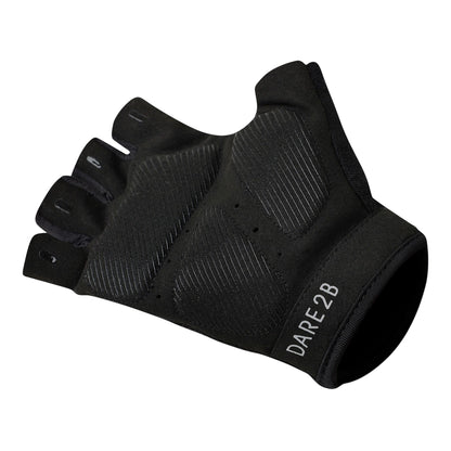 Black - Back - Dare 2B Mens Lightweight Cycling Mitts