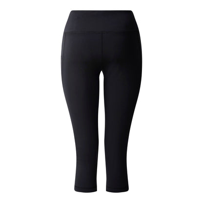 Black - Back - Dare 2B Womens-Ladies Influential II Plain 3-4 Leggings