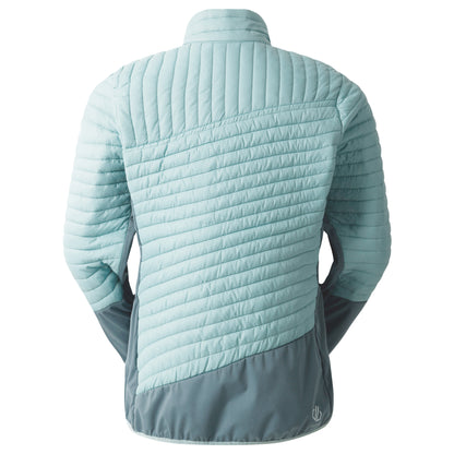 Aquifer-Element Grey - Back - Dare 2B Womens-Ladies Lexan II Hybrid Jacket