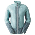 Aquifer-Element Grey - Front - Dare 2B Womens-Ladies Lexan II Hybrid Jacket