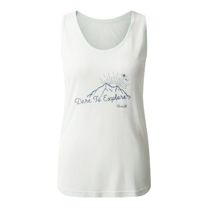 Chalk Blue - Front - Dare 2B Womens-Ladies Harmonic Mountain Vest Top