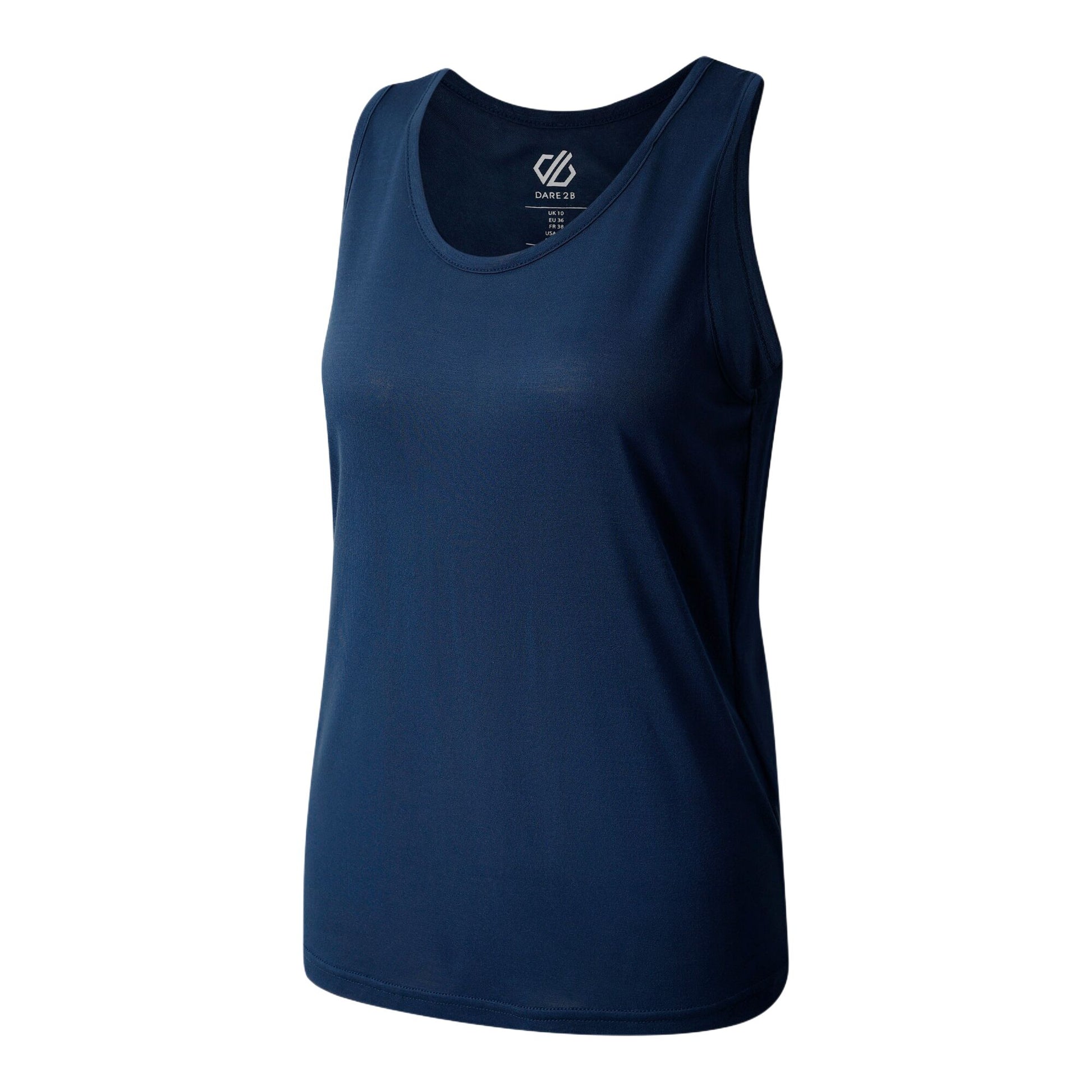 Moonlight Denim - Side - Dare 2B Womens-Ladies Harmonic Back Print Vest Top