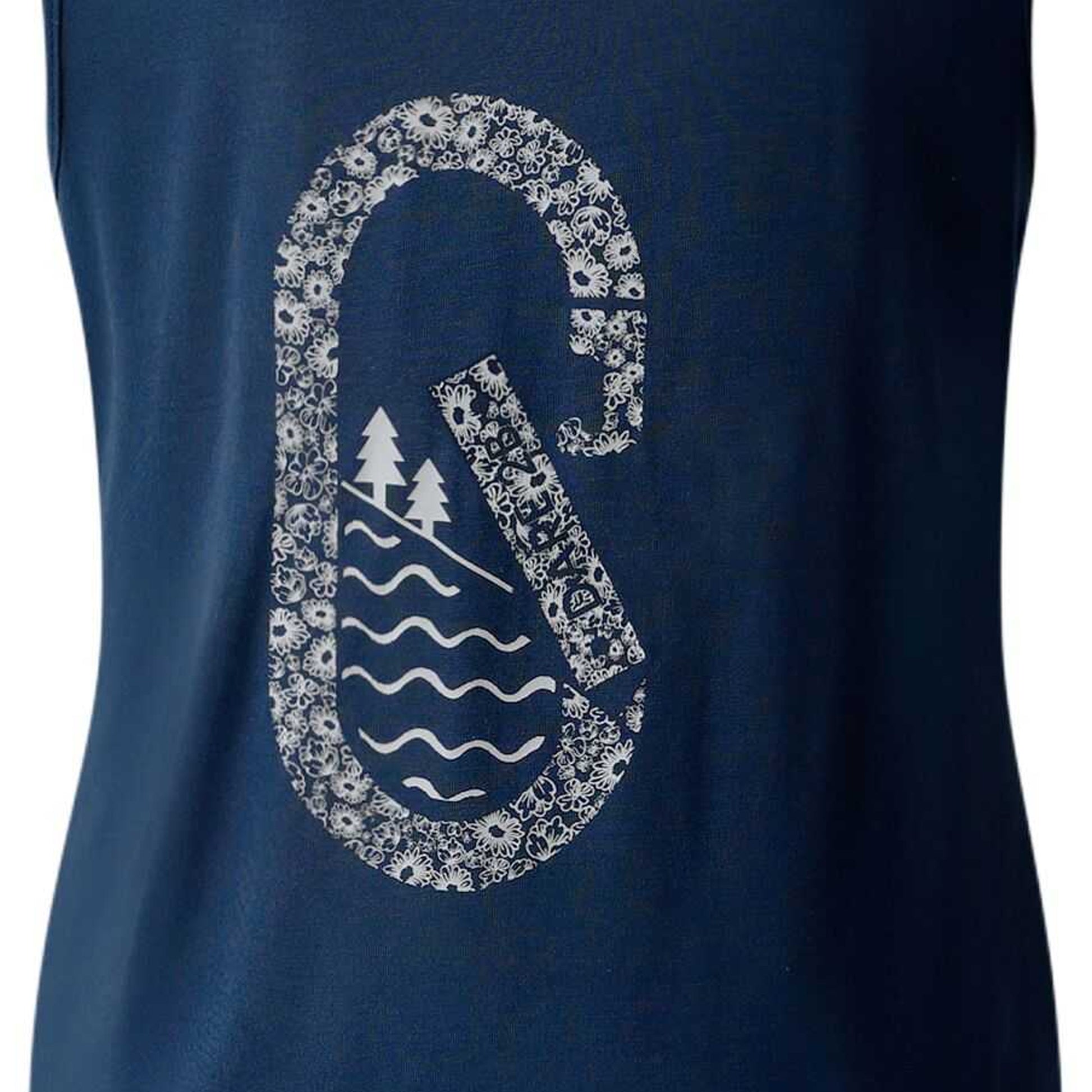Moonlight Denim - Lifestyle - Dare 2B Womens-Ladies Harmonic Back Print Vest Top